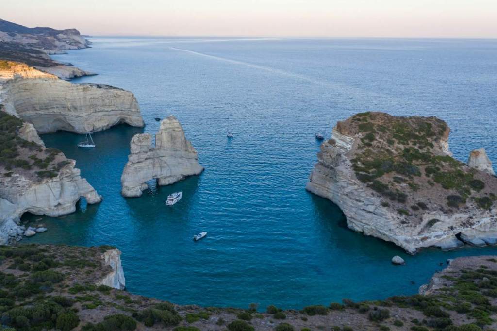Kleftiko Caves, Milos Greece