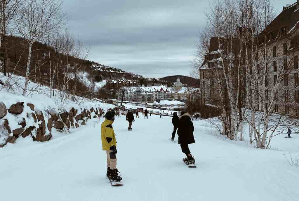 mont tremblant snowboarding