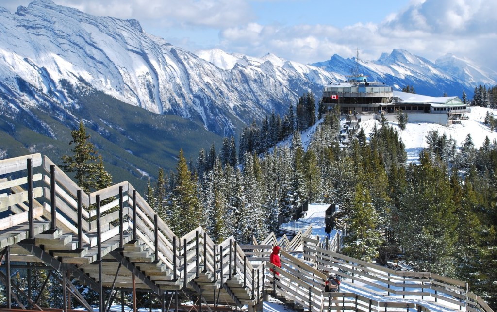 sulphur mountain gondala banff
