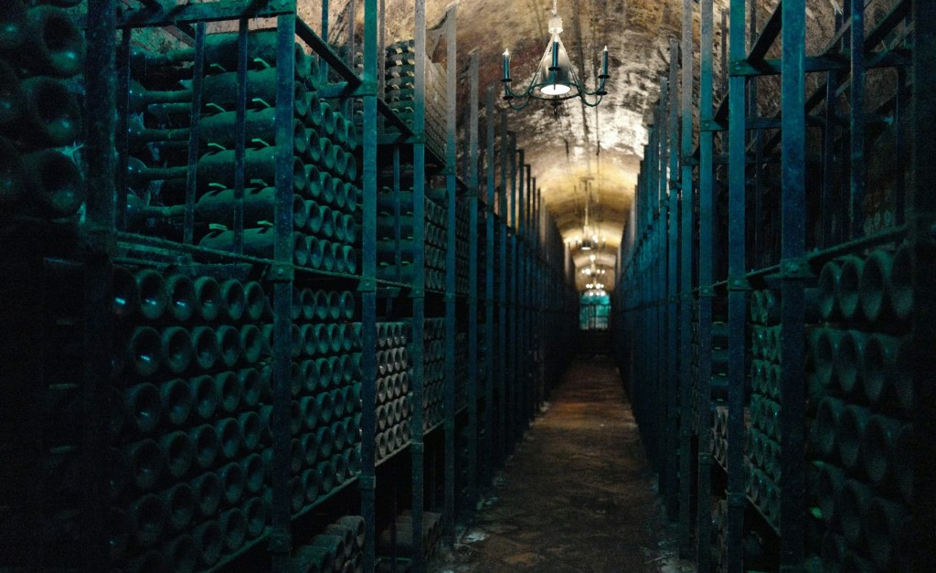 Bordeaux France Wine Cellar