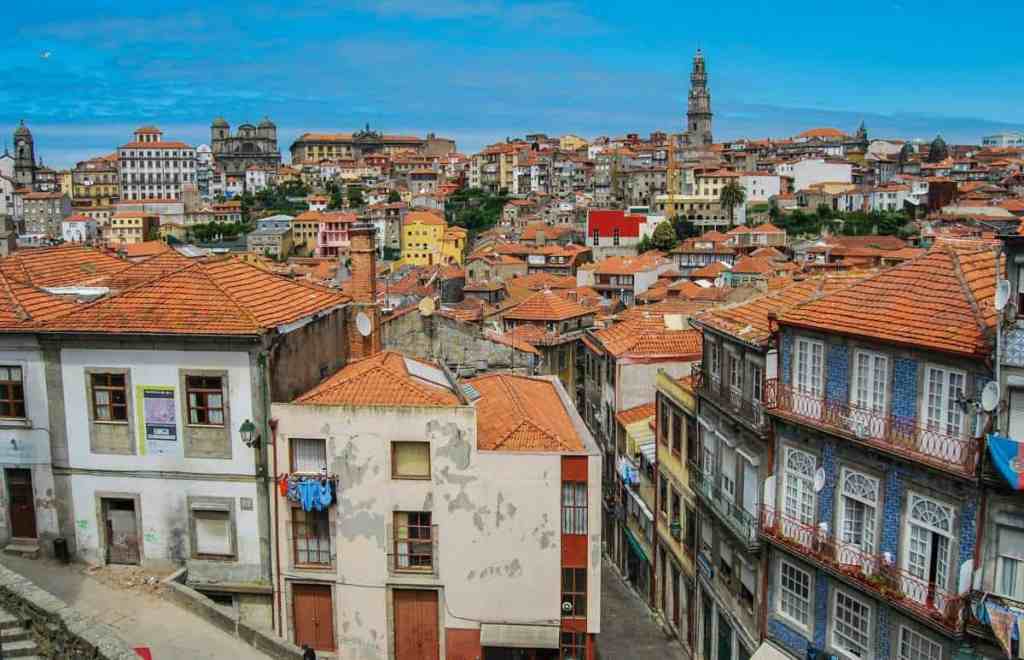 clérigos tower porto portugal