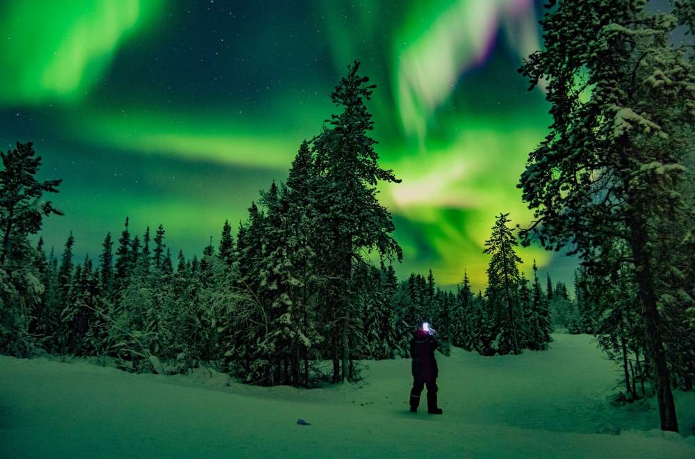 northern lights yellowknife canada