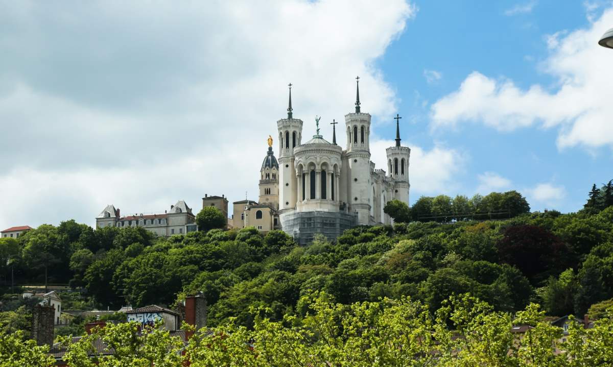 basilique notre dame de fourviere lyon france