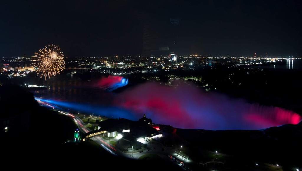 Niagara Falls Fireworks
