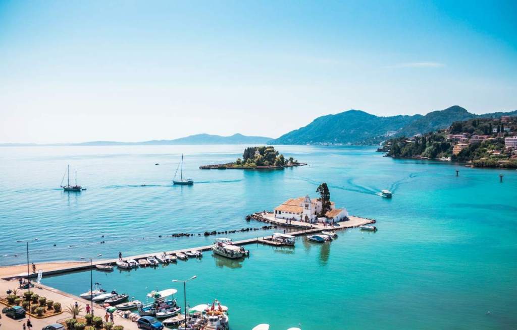 Mouse Island Corfu Greece