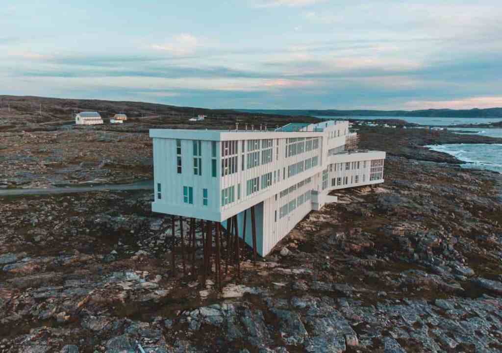 best places to stay in Newfoundland - Fogo Island Inn