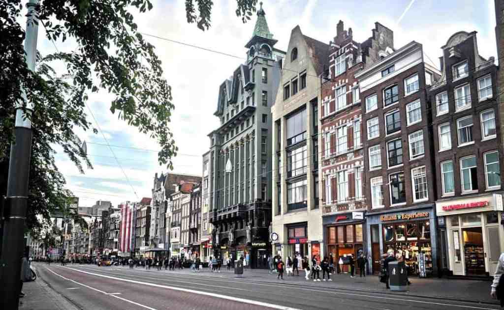 amsterdam restaurants and shopping