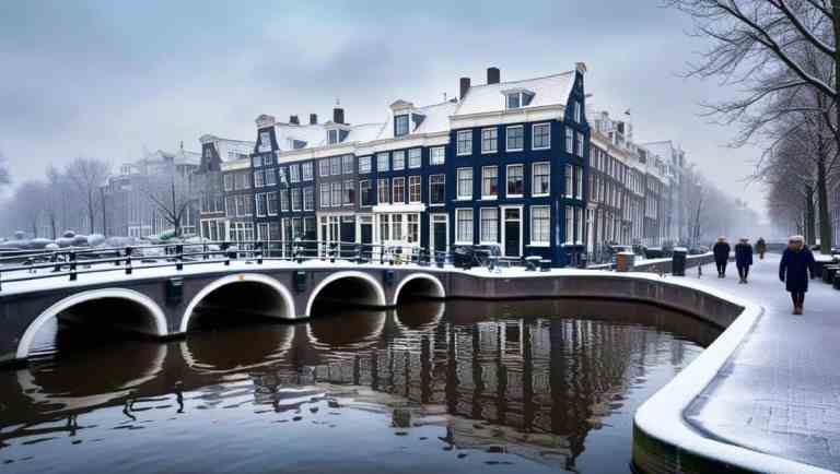 amsterdam in winter