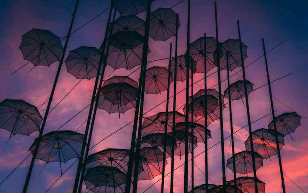 Thessaloniki Umbrella Sculpture