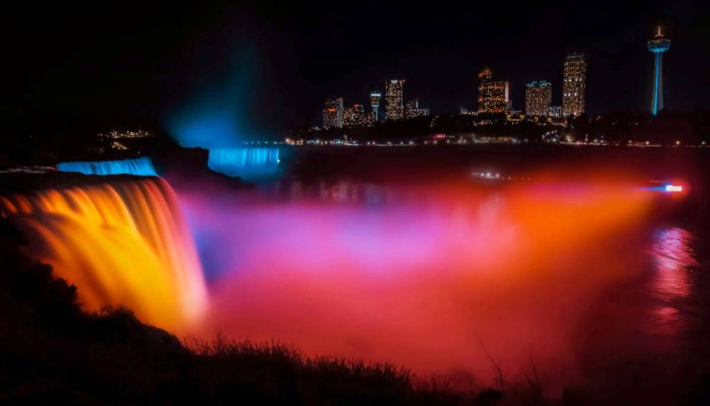 niagara falls illumination