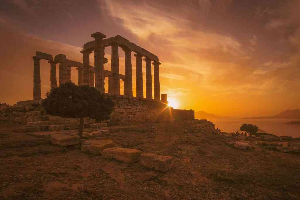 Temple of Poseidon, Athens Greece