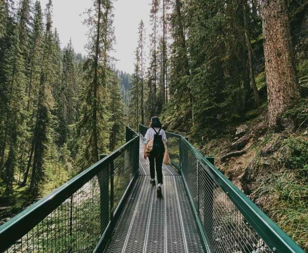Banff Johnston Canyon Metal Catwalk