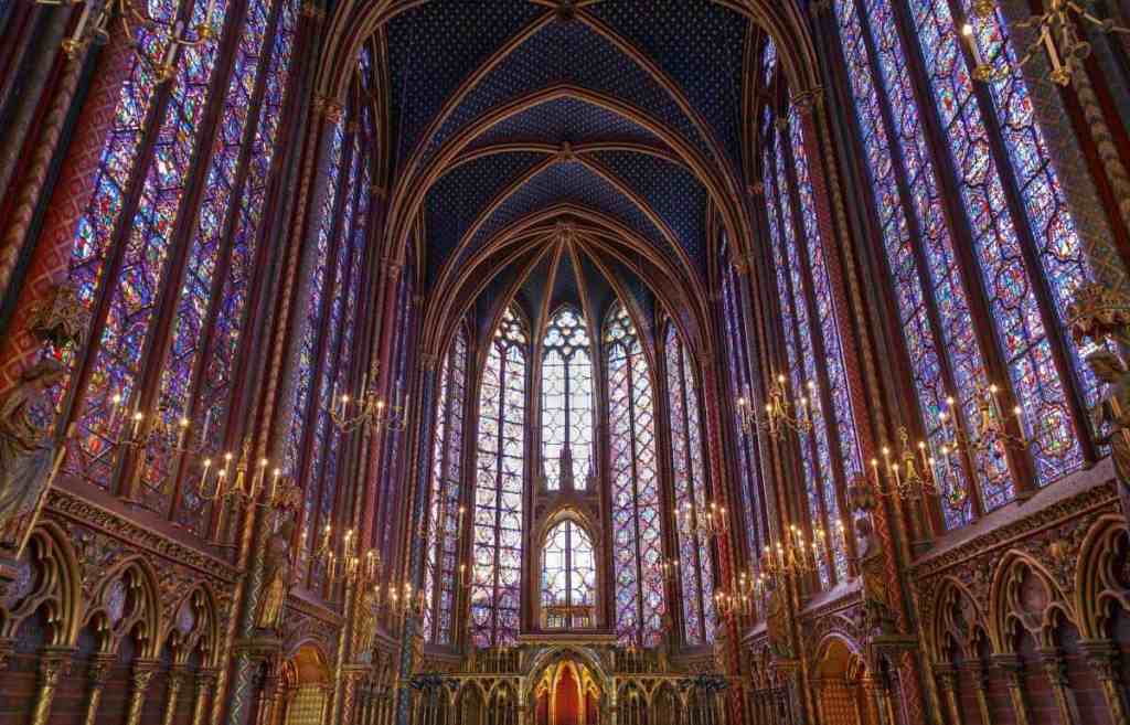 Sainte-Chapelle stained glass windows
