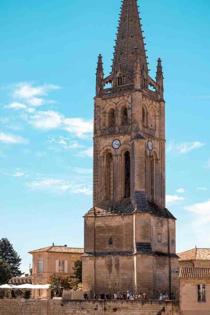 Monolithic Church in Saint-Émilion, France
